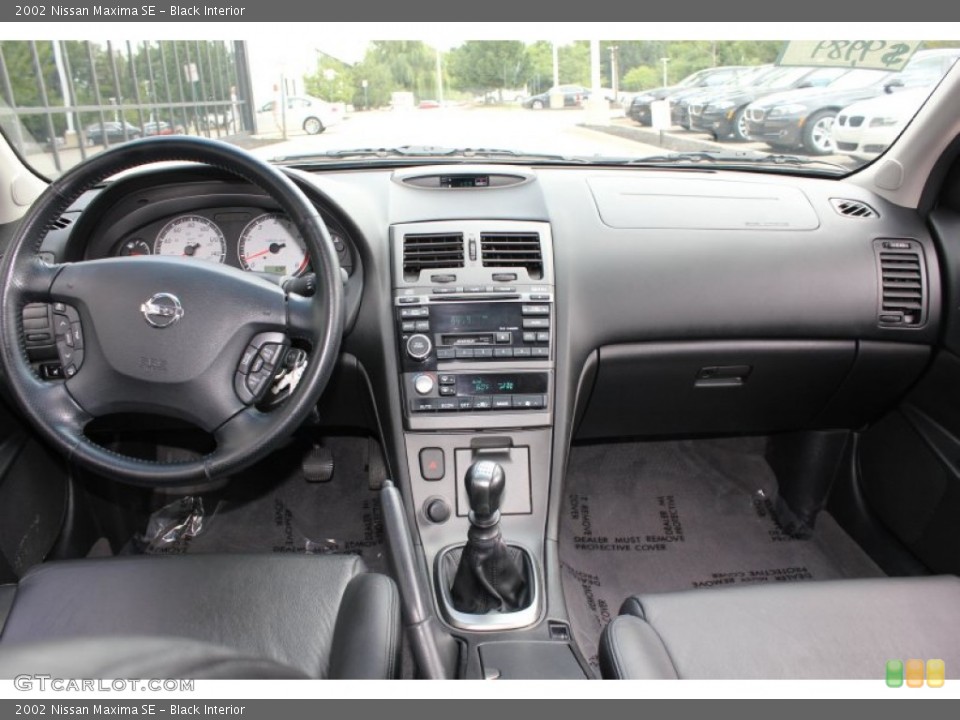 Black Interior Transmission for the 2002 Nissan Maxima SE #53896595