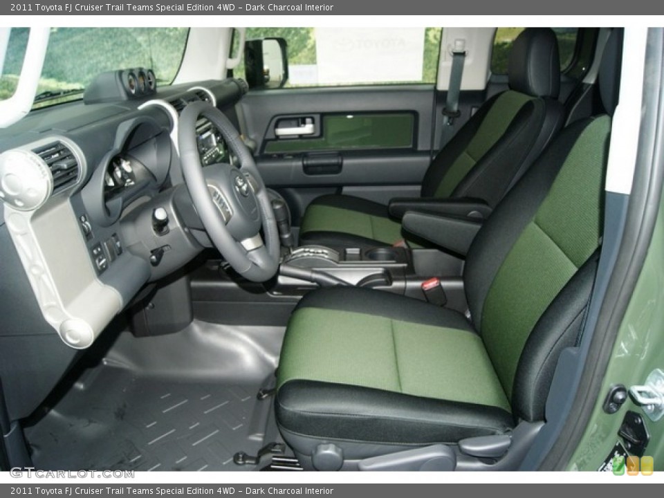 Dark Charcoal Interior Photo for the 2011 Toyota FJ Cruiser Trail Teams Special Edition 4WD #53897045