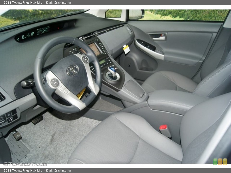 Dark Gray Interior Photo for the 2011 Toyota Prius Hybrid V #53897519