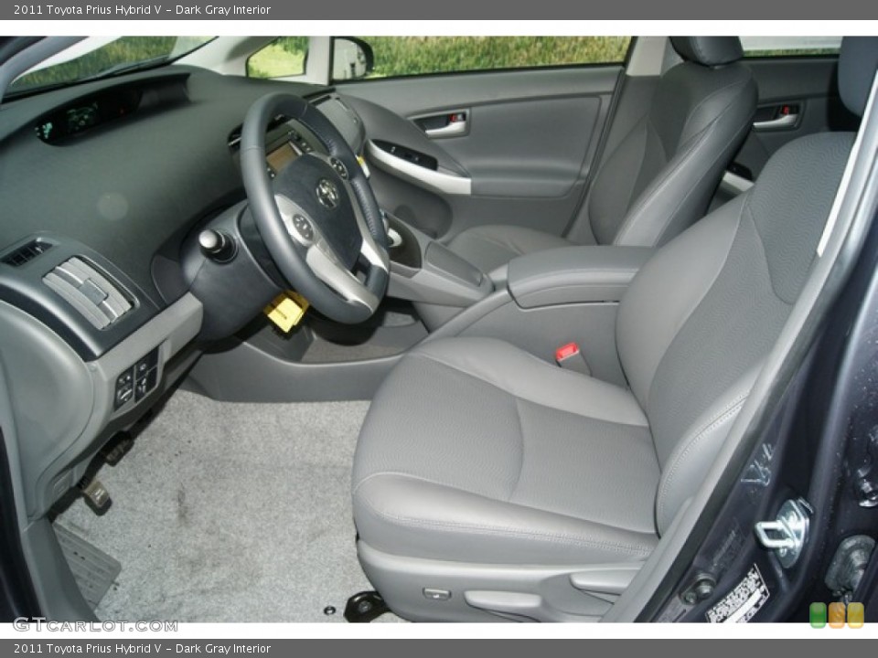 Dark Gray Interior Photo for the 2011 Toyota Prius Hybrid V #53897528