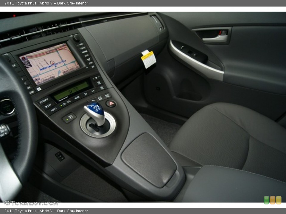 Dark Gray Interior Transmission for the 2011 Toyota Prius Hybrid V #53897537