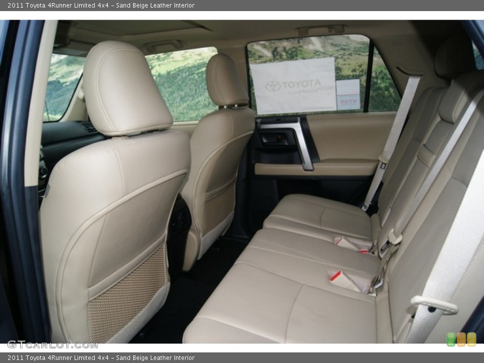 Sand Beige Leather Interior Photo for the 2011 Toyota 4Runner Limited 4x4 #53897819