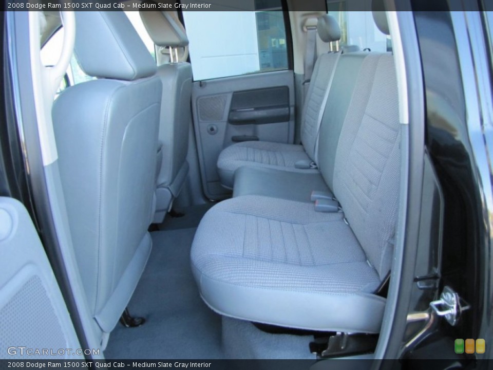 Medium Slate Gray Interior Photo for the 2008 Dodge Ram 1500 SXT Quad Cab #53899469