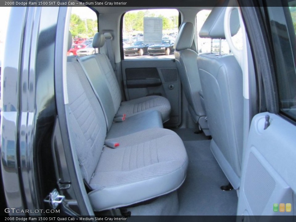 Medium Slate Gray Interior Photo for the 2008 Dodge Ram 1500 SXT Quad Cab #53899499