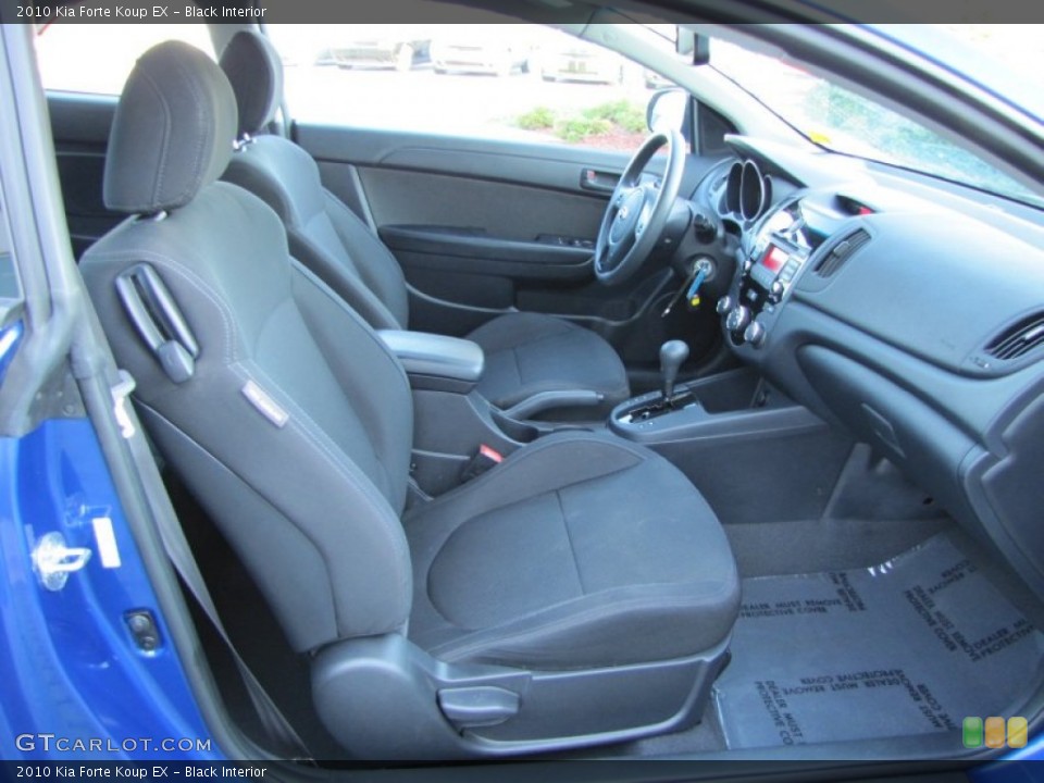 Black Interior Photo for the 2010 Kia Forte Koup EX #53900045