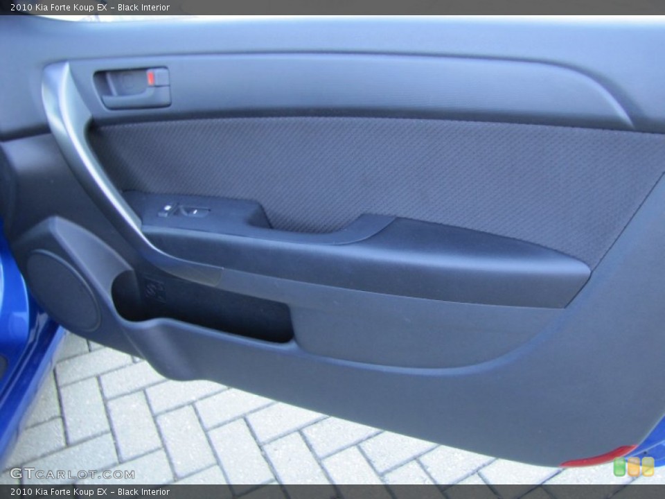 Black Interior Door Panel for the 2010 Kia Forte Koup EX #53900051