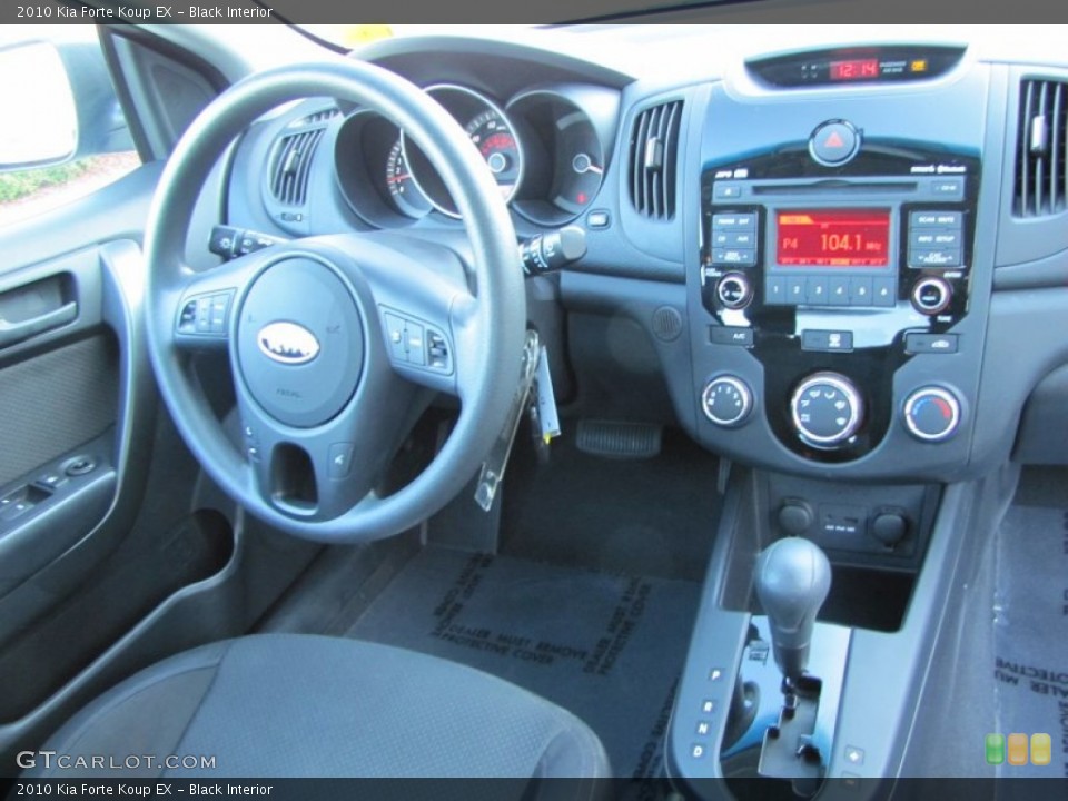 Black Interior Dashboard for the 2010 Kia Forte Koup EX #53900063