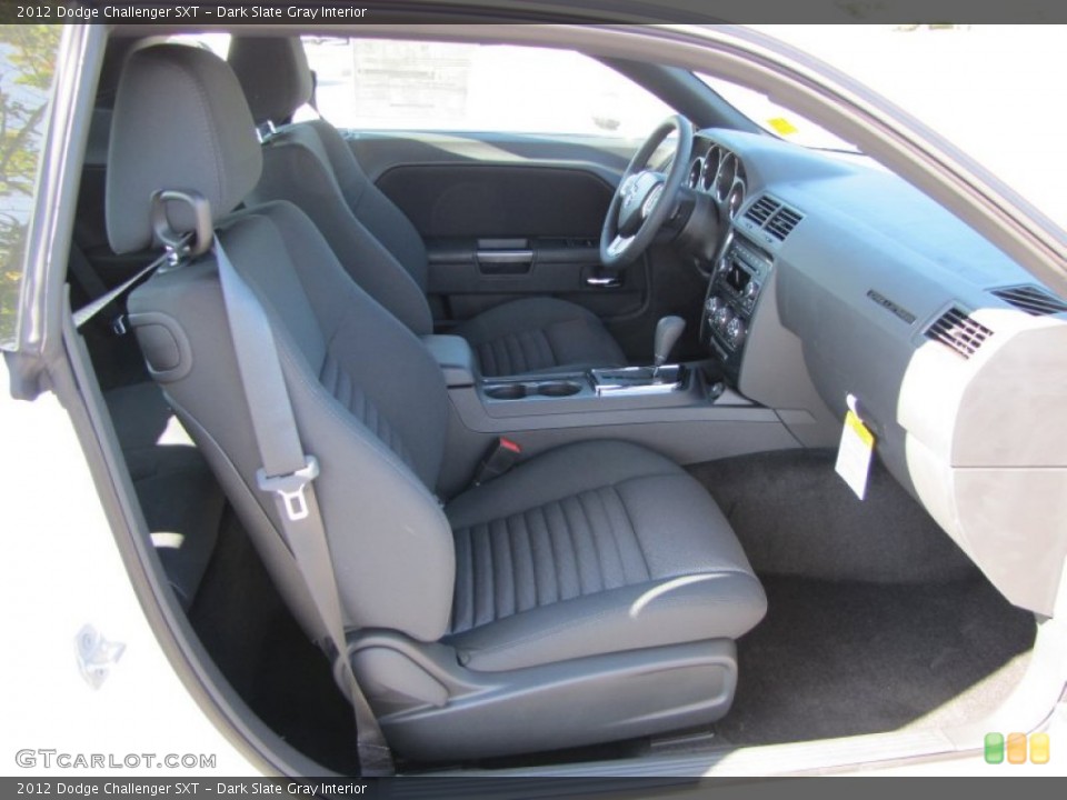 Dark Slate Gray Interior Photo for the 2012 Dodge Challenger SXT #53900399