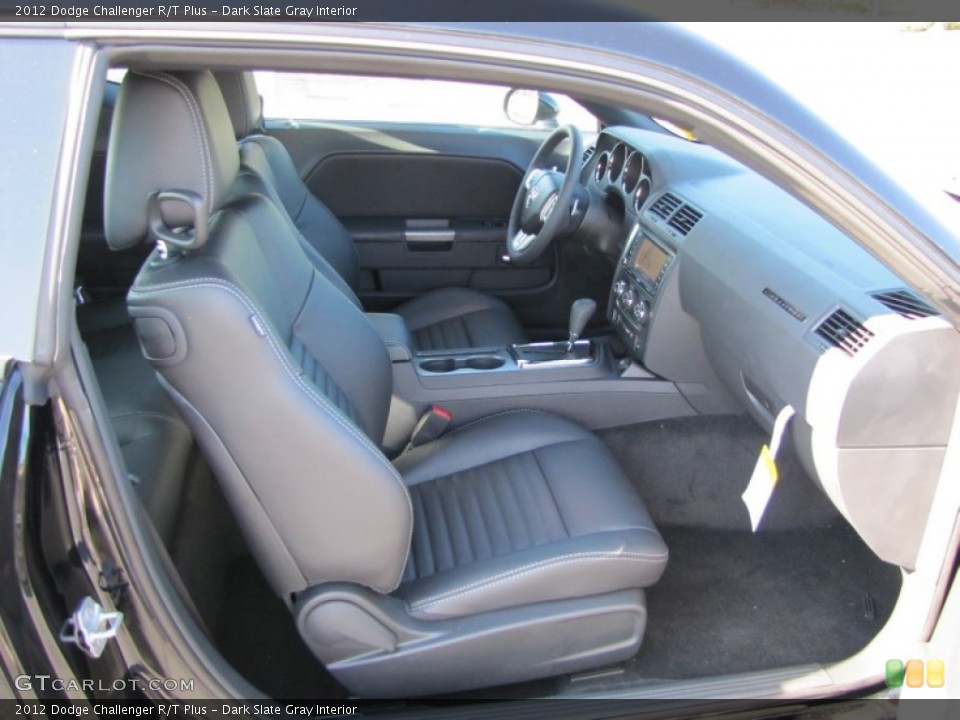 Dark Slate Gray Interior Photo for the 2012 Dodge Challenger R/T Plus #53900468