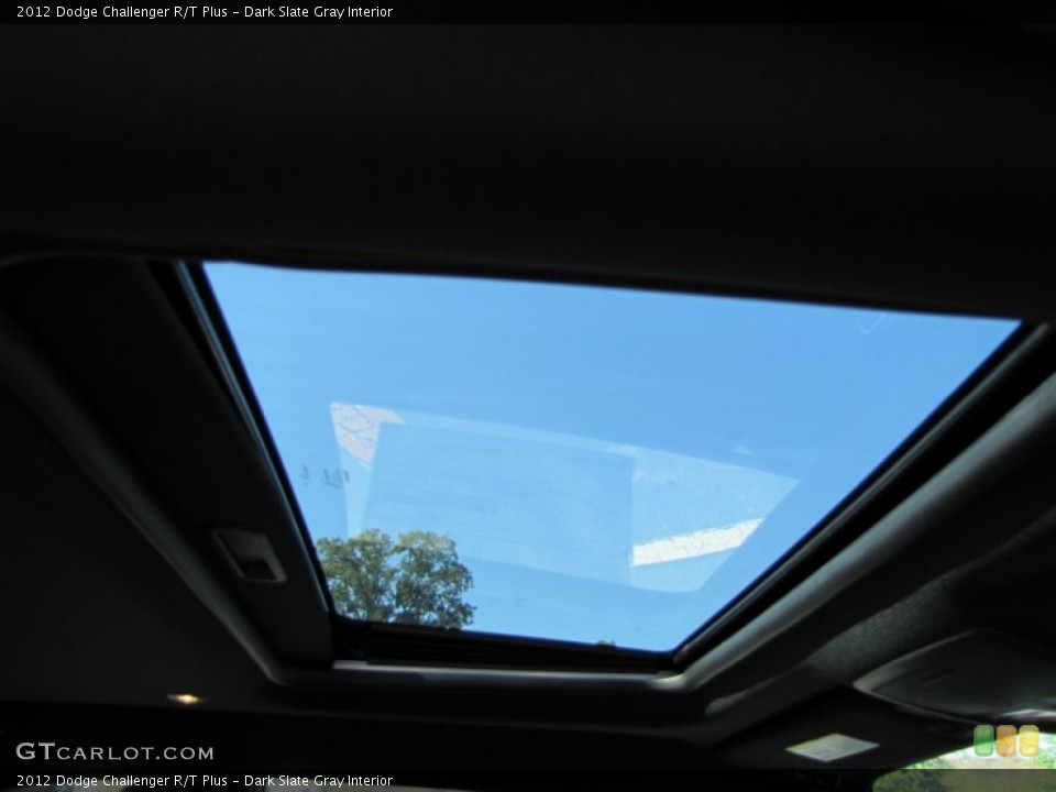 Dark Slate Gray Interior Sunroof for the 2012 Dodge Challenger R/T Plus #53900477