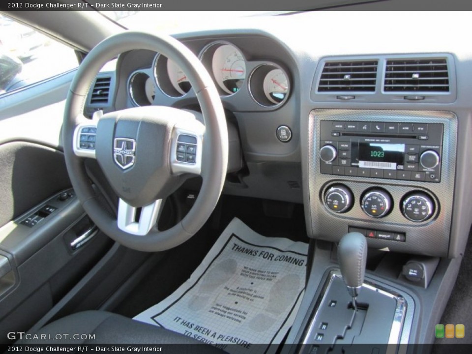 Dark Slate Gray Interior Dashboard for the 2012 Dodge Challenger R/T #53900924