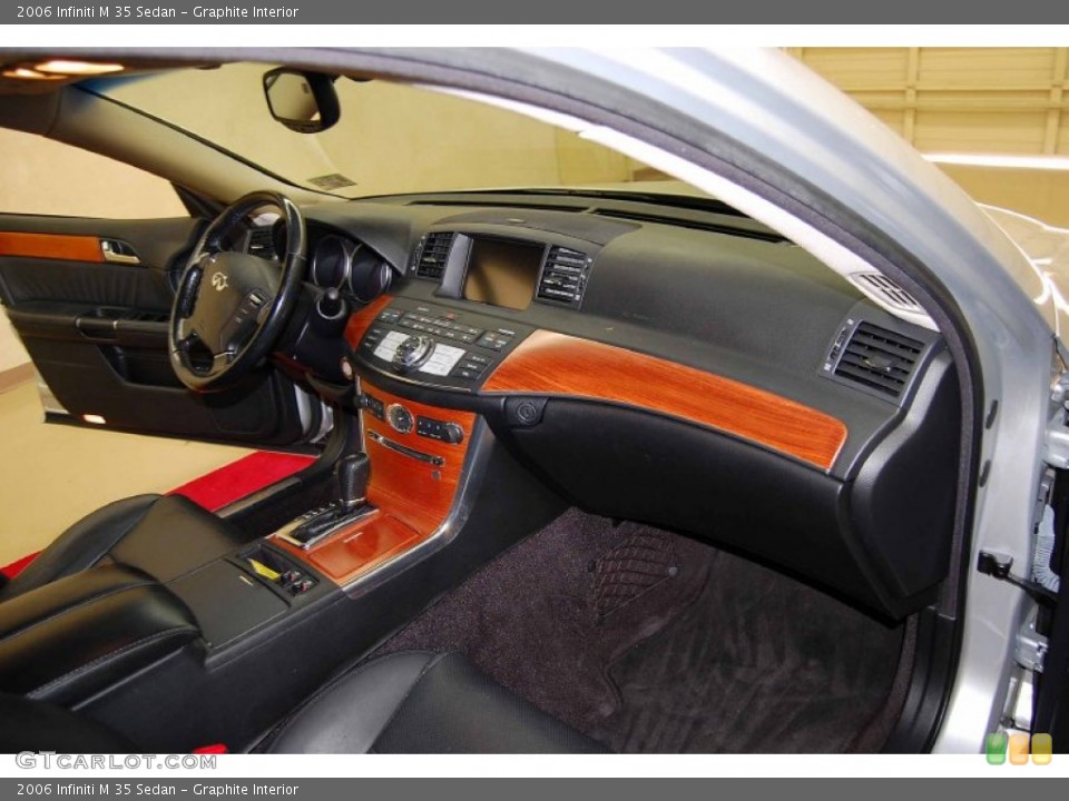 Graphite Interior Dashboard for the 2006 Infiniti M 35 Sedan #53901635