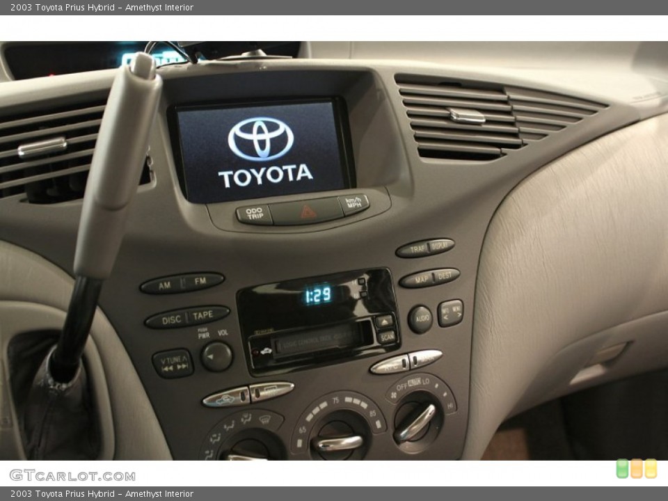 Amethyst Interior Controls for the 2003 Toyota Prius Hybrid #53902268