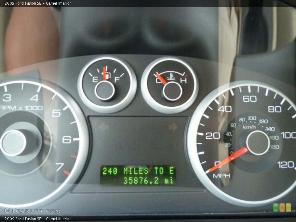 Camel Interior Gauges for the 2009 Ford Fusion SE #53902646