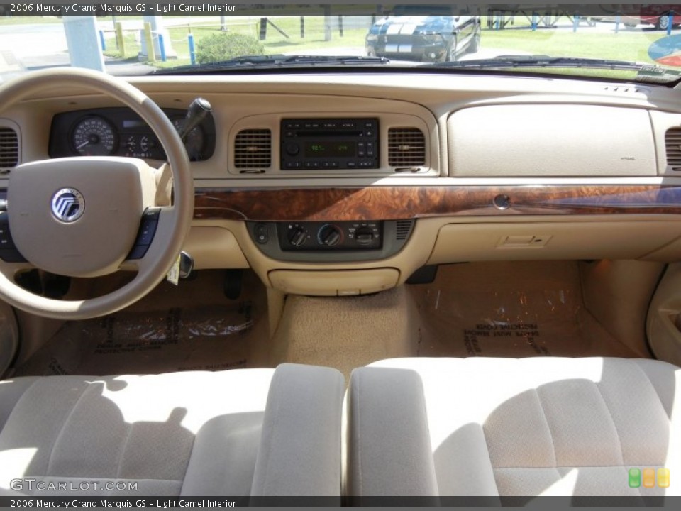 Light Camel Interior Dashboard for the 2006 Mercury Grand Marquis GS #53903600
