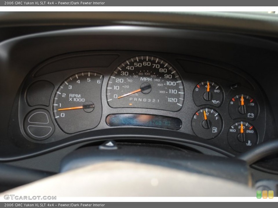 Pewter/Dark Pewter Interior Gauges for the 2006 GMC Yukon XL SLT 4x4 #53906749