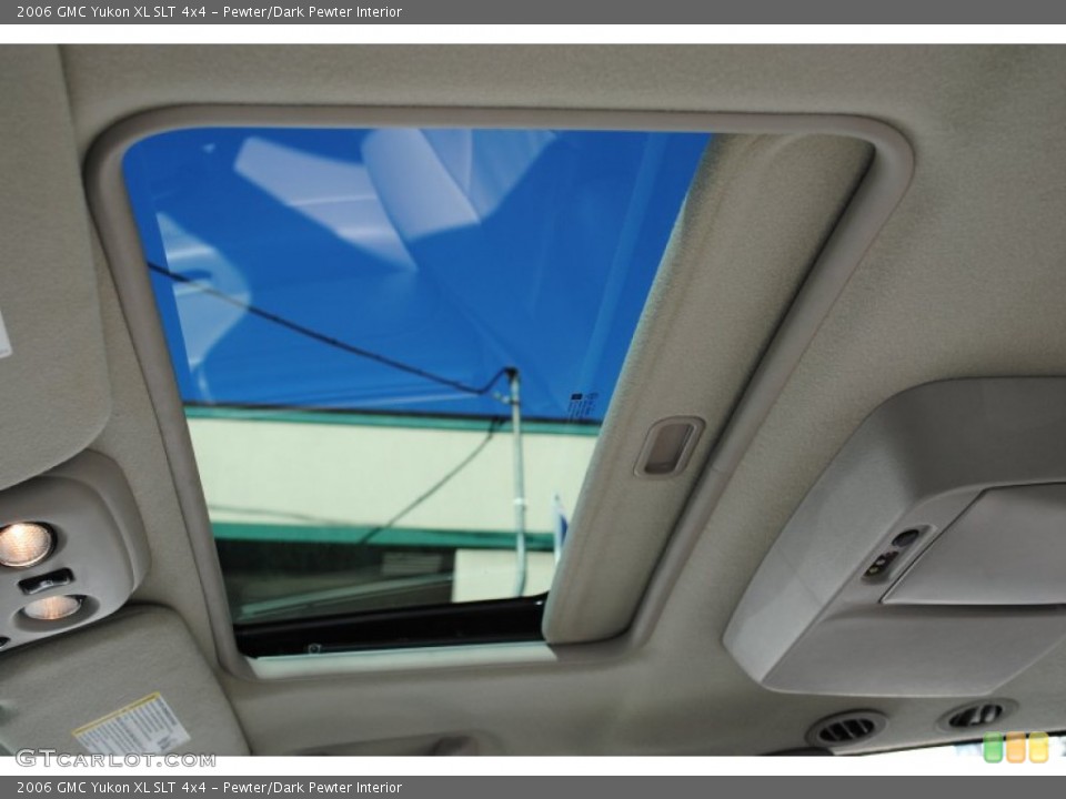 Pewter/Dark Pewter Interior Sunroof for the 2006 GMC Yukon XL SLT 4x4 #53906755