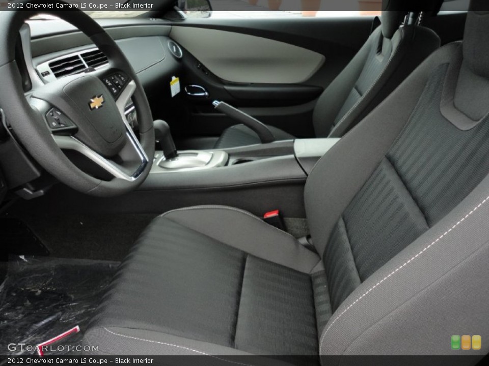Black Interior Photo for the 2012 Chevrolet Camaro LS Coupe #53908201