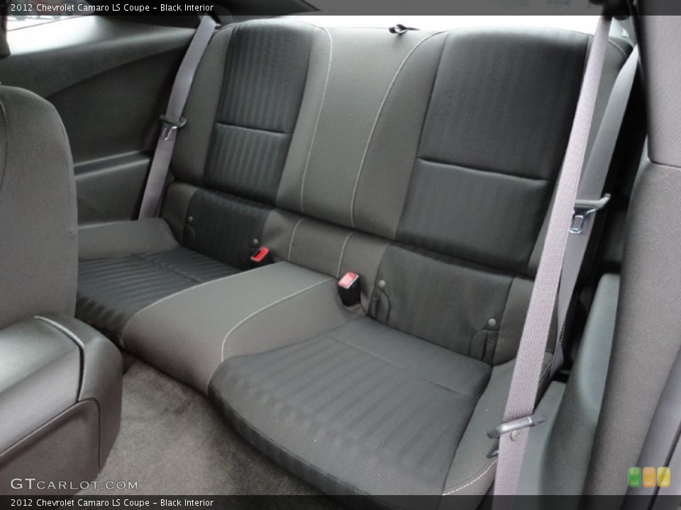 Black Interior Photo for the 2012 Chevrolet Camaro LS Coupe #53908234