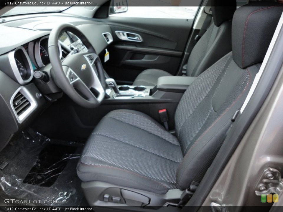 Jet Black Interior Photo for the 2012 Chevrolet Equinox LT AWD #53908564