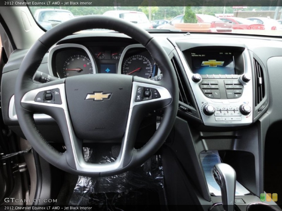 Jet Black Interior Dashboard for the 2012 Chevrolet Equinox LT AWD #53908579
