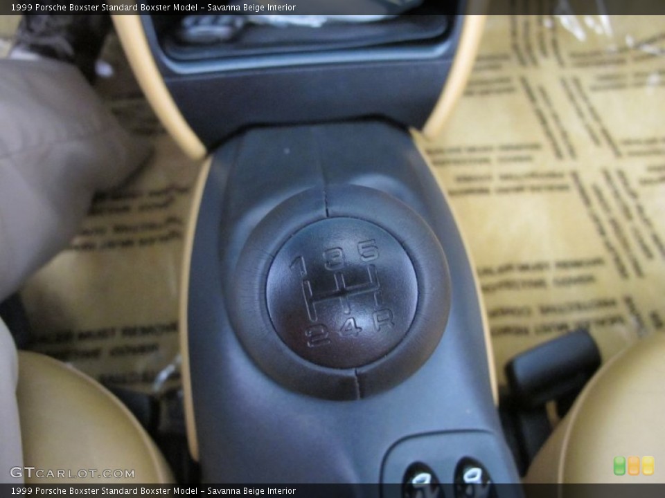 Savanna Beige Interior Transmission for the 1999 Porsche Boxster  #53908996