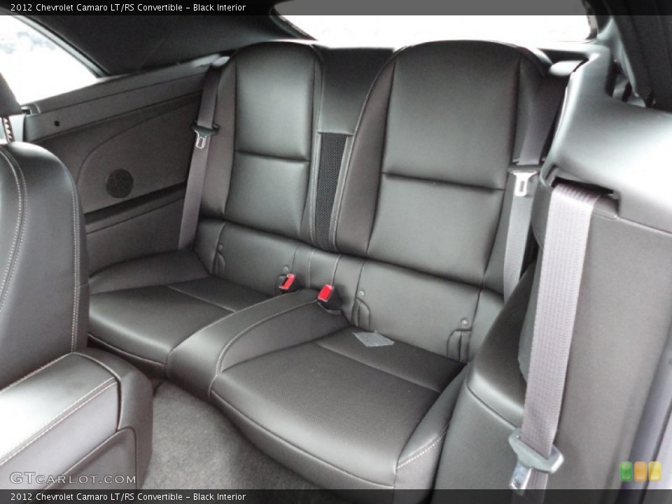 Black Interior Photo for the 2012 Chevrolet Camaro LT/RS Convertible #53909131