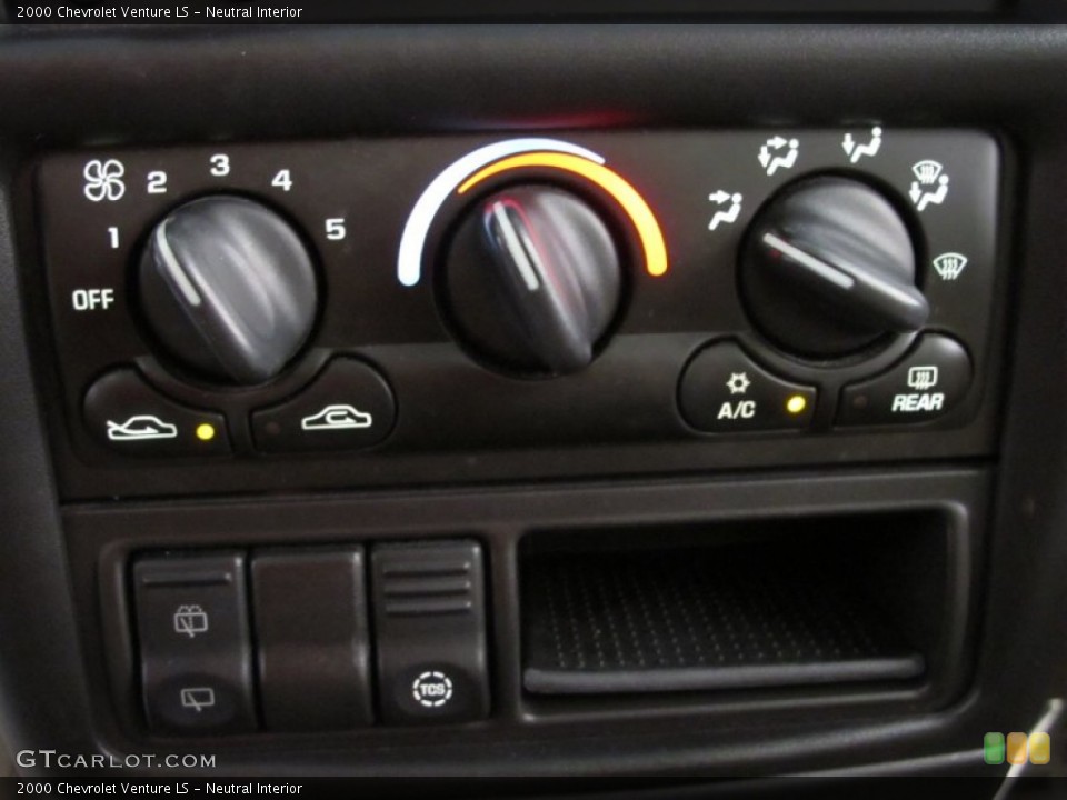 Neutral Interior Controls for the 2000 Chevrolet Venture LS #53909502