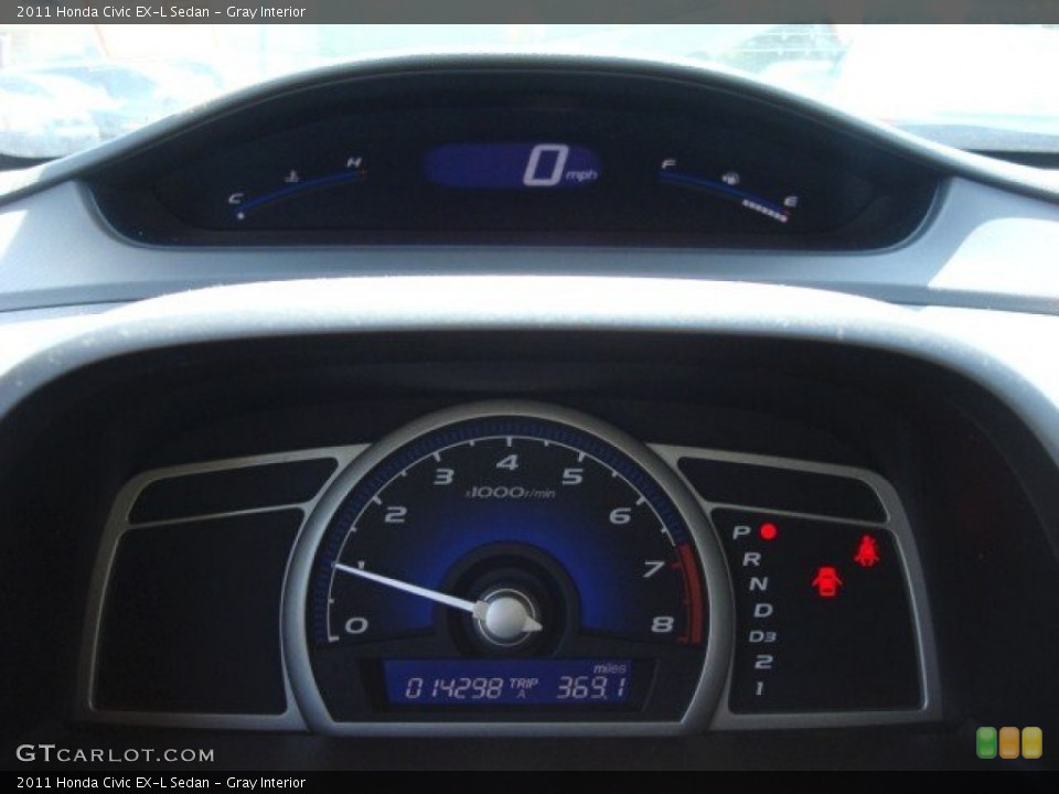 Gray Interior Gauges for the 2011 Honda Civic EX-L Sedan #53909626