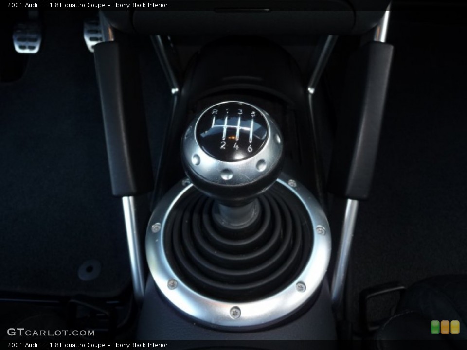 Ebony Black Interior Transmission for the 2001 Audi TT 1.8T quattro Coupe #53909839