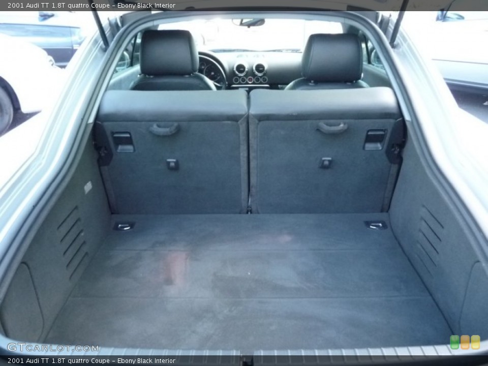Ebony Black Interior Trunk for the 2001 Audi TT 1.8T quattro Coupe #53909887