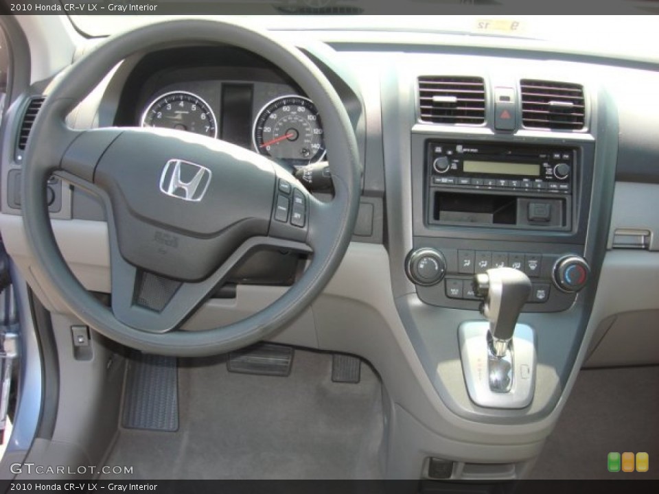 Gray Interior Dashboard for the 2010 Honda CR-V LX #53911852