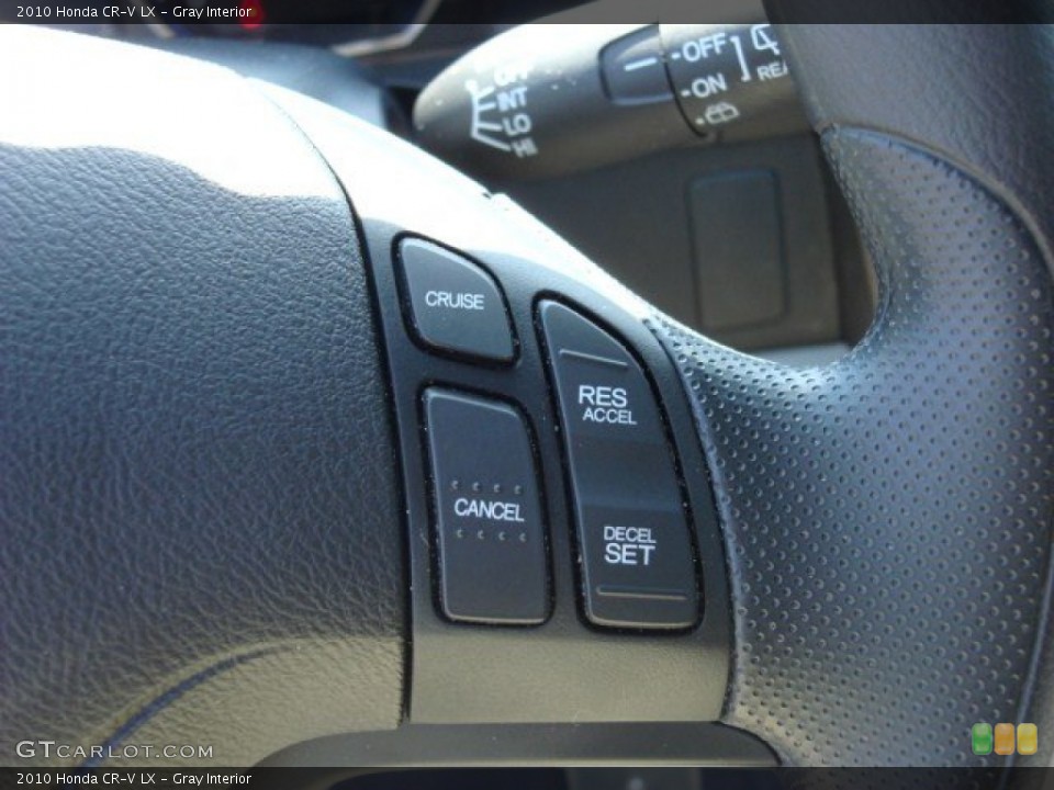 Gray Interior Controls for the 2010 Honda CR-V LX #53911900