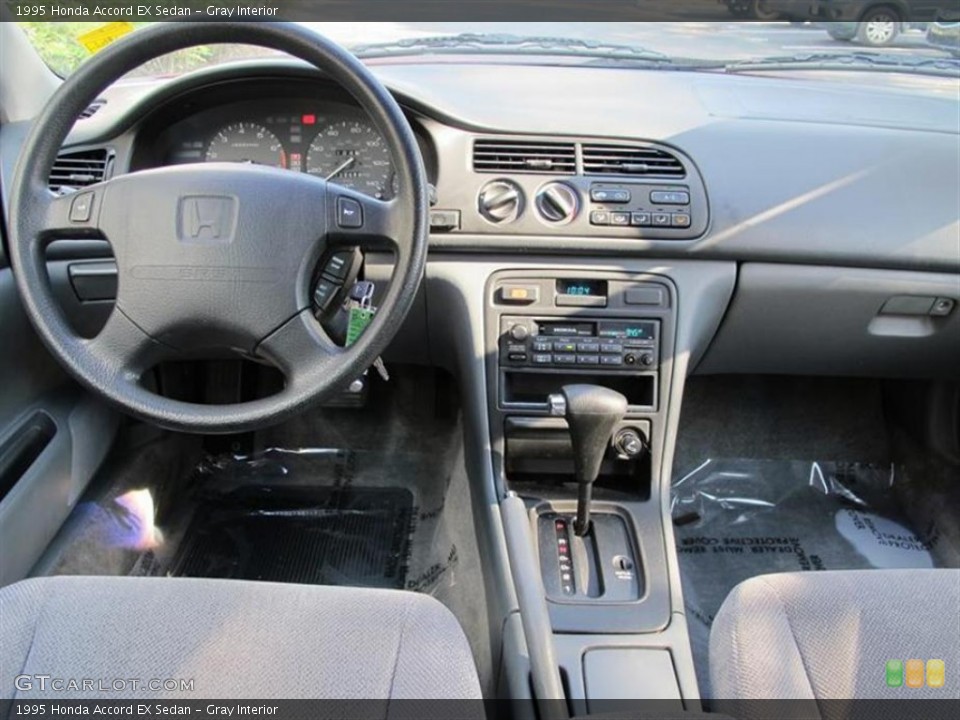 Gray Interior Dashboard for the 1995 Honda Accord EX Sedan #53912599