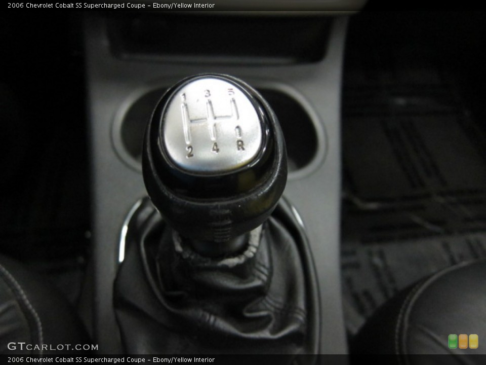 Ebony/Yellow Interior Transmission for the 2006 Chevrolet Cobalt SS Supercharged Coupe #53913136