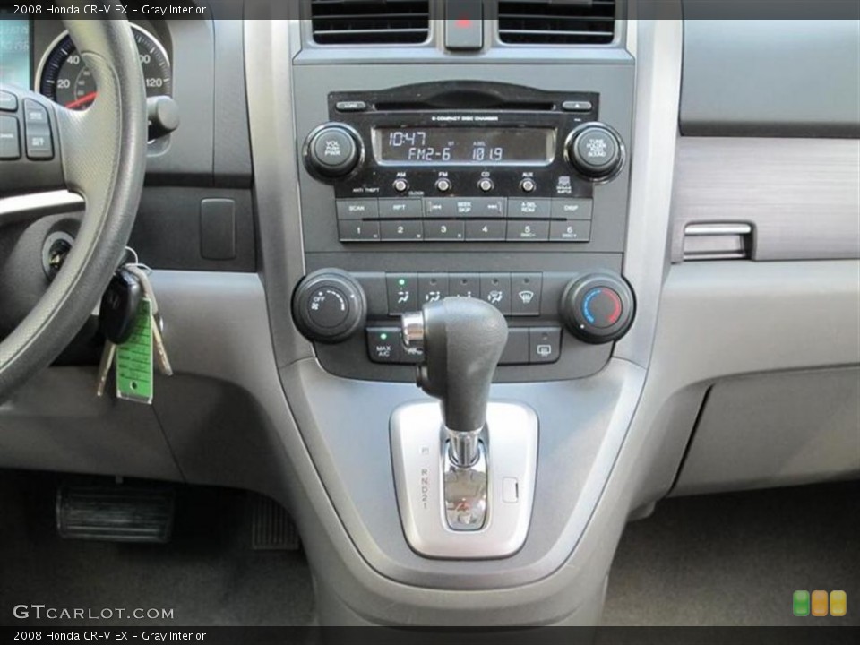 Gray Interior Controls for the 2008 Honda CR-V EX #53913547