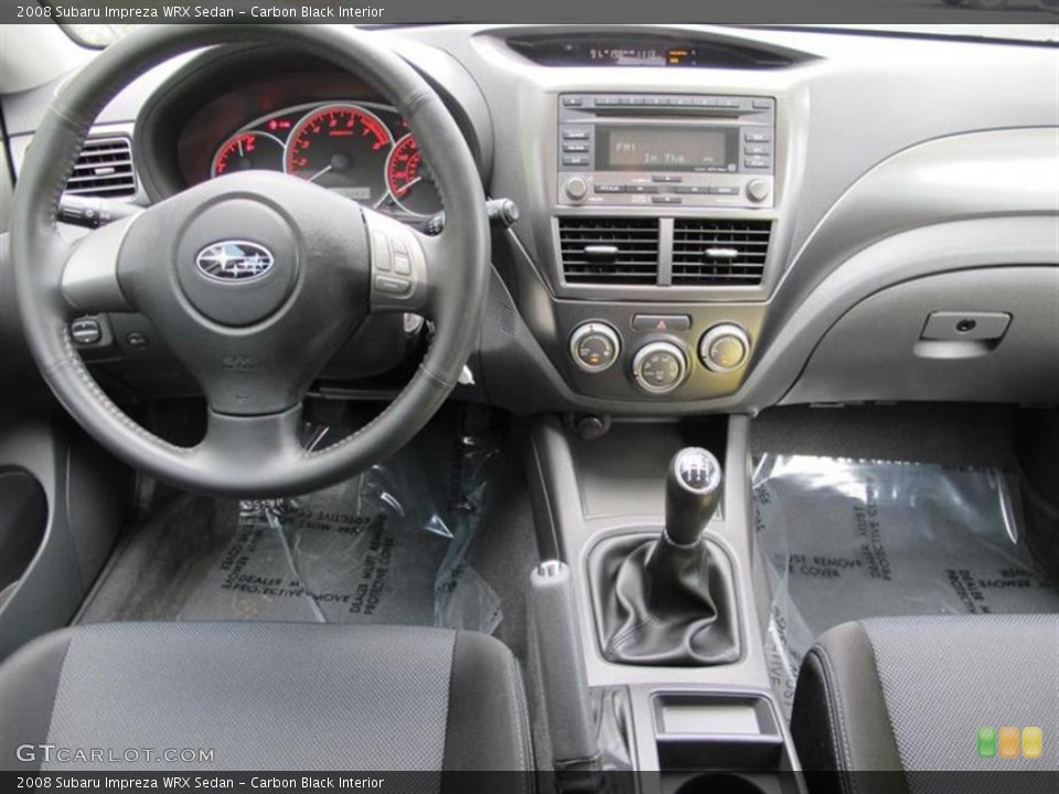 Carbon Black Interior Dashboard for the 2008 Subaru Impreza WRX Sedan #53913652
