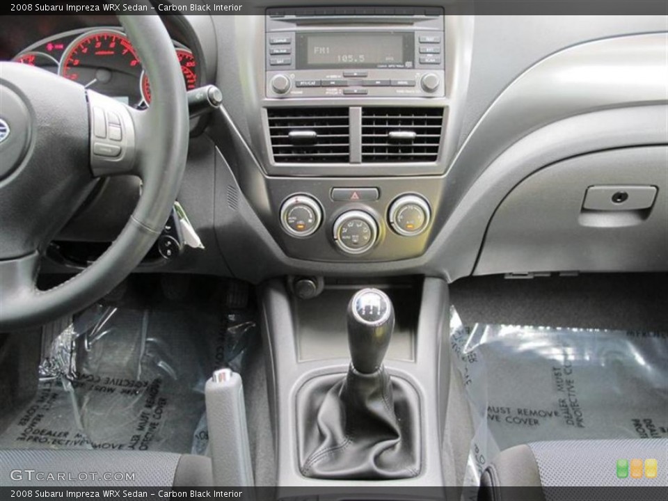 Carbon Black Interior Transmission for the 2008 Subaru Impreza WRX Sedan #53913664