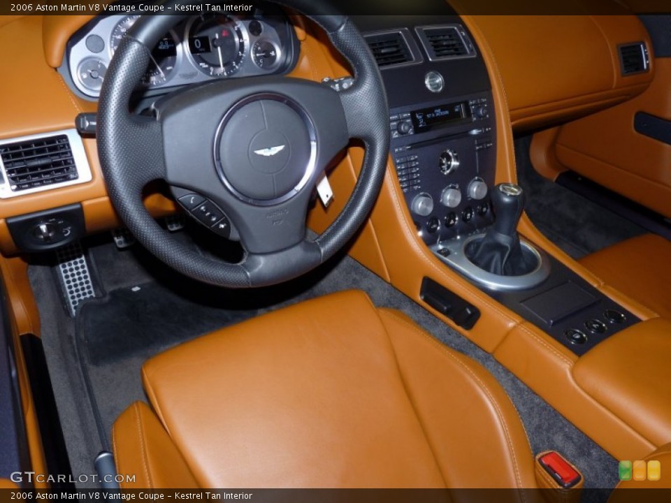 Kestrel Tan Interior Photo for the 2006 Aston Martin V8 Vantage Coupe #53913727