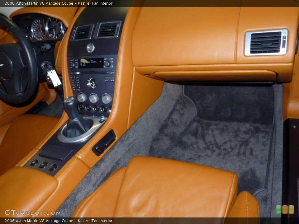 Kestrel Tan Interior Dashboard for the 2006 Aston Martin V8 Vantage Coupe #53913734