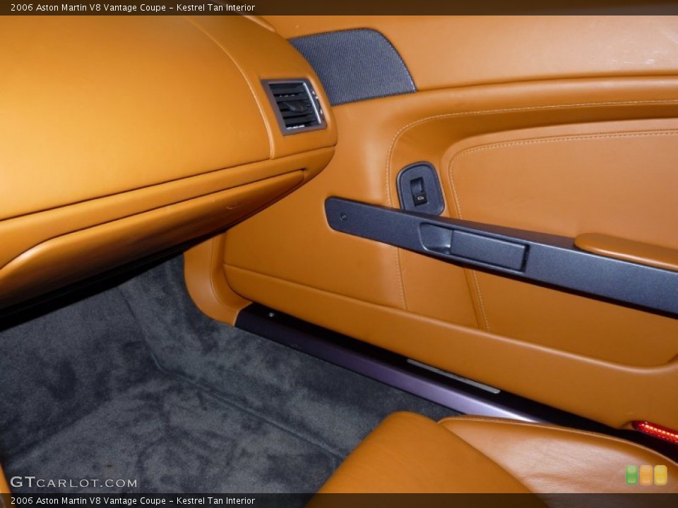 Kestrel Tan 2006 Aston Martin V8 Vantage Interiors