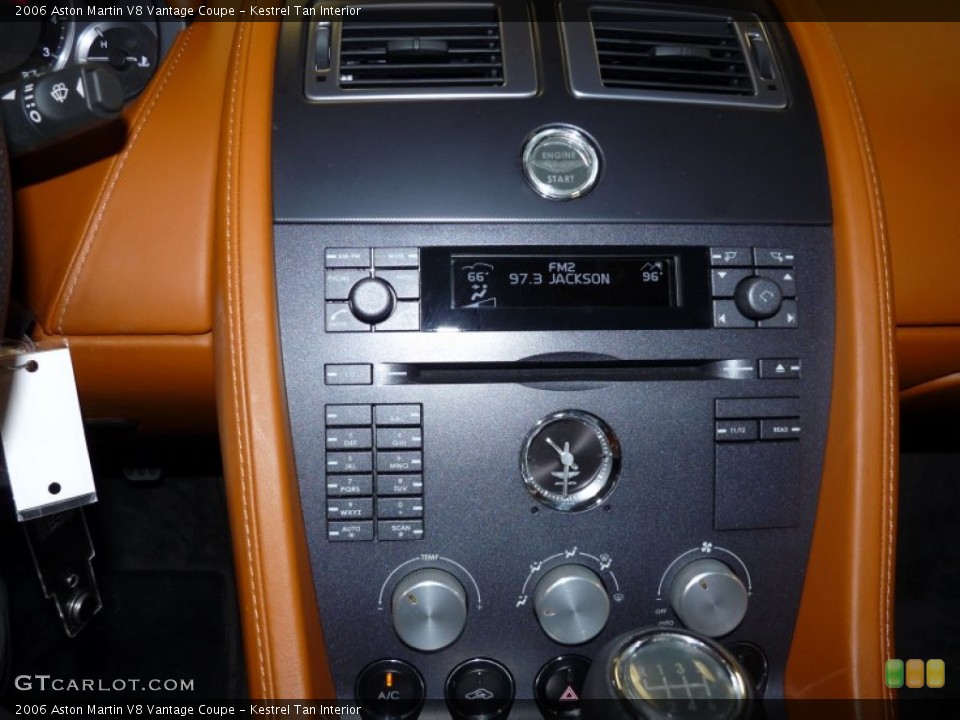 Kestrel Tan Interior Audio System for the 2006 Aston Martin V8 Vantage Coupe #53913781
