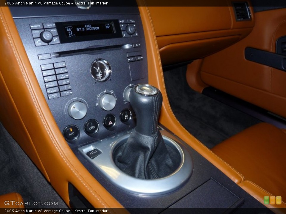 Kestrel Tan Interior Transmission for the 2006 Aston Martin V8 Vantage Coupe #53913787