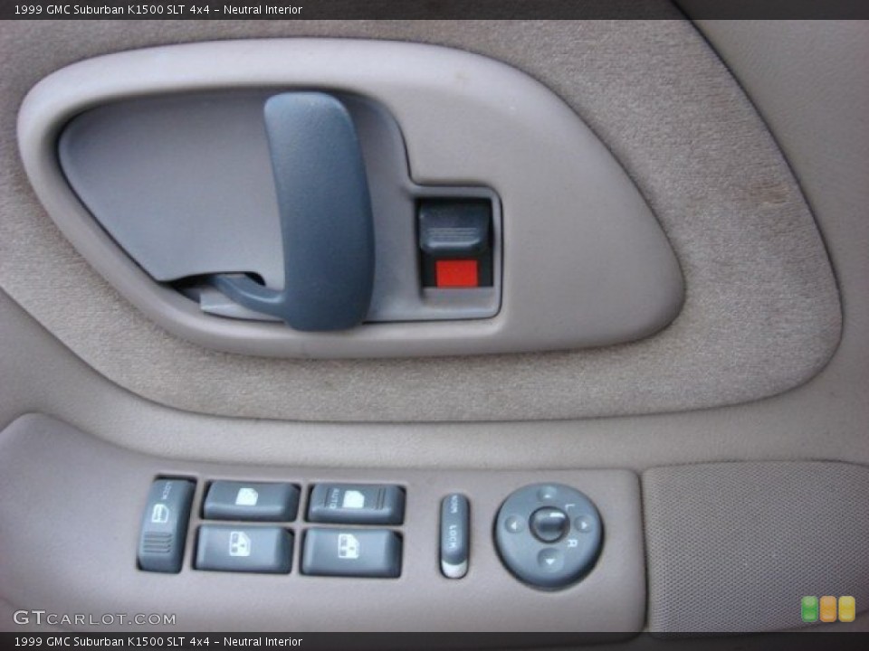 Neutral Interior Controls for the 1999 GMC Suburban K1500 SLT 4x4 #53914639