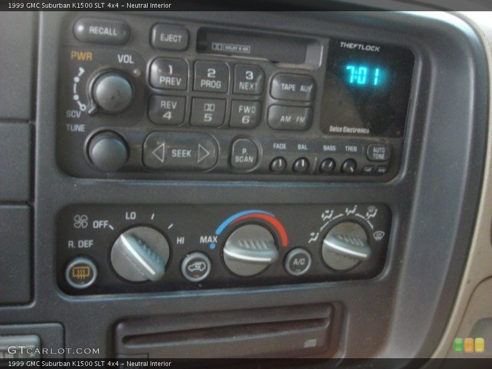 Neutral Interior Audio System for the 1999 GMC Suburban K1500 SLT 4x4 #53914645