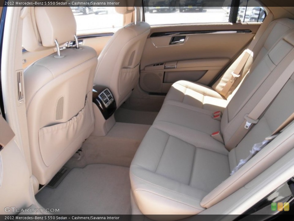 Cashmere/Savanna Interior Photo for the 2012 Mercedes-Benz S 550 Sedan #53915287