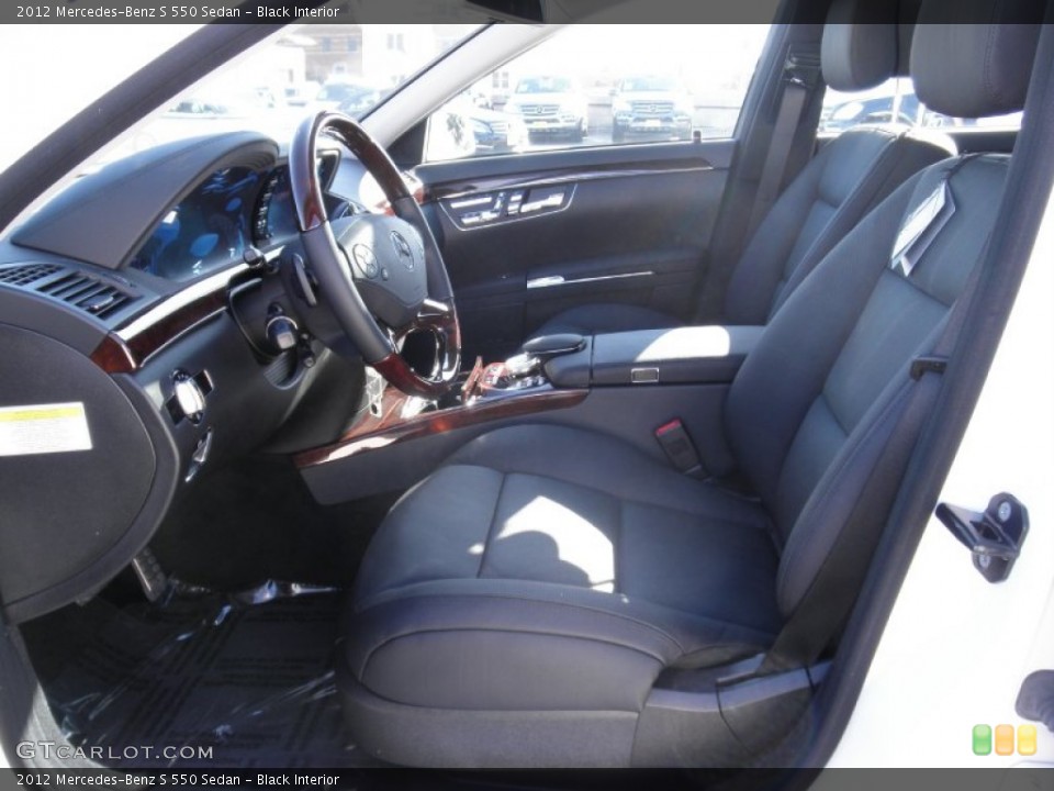 Black Interior Photo for the 2012 Mercedes-Benz S 550 Sedan #53915458