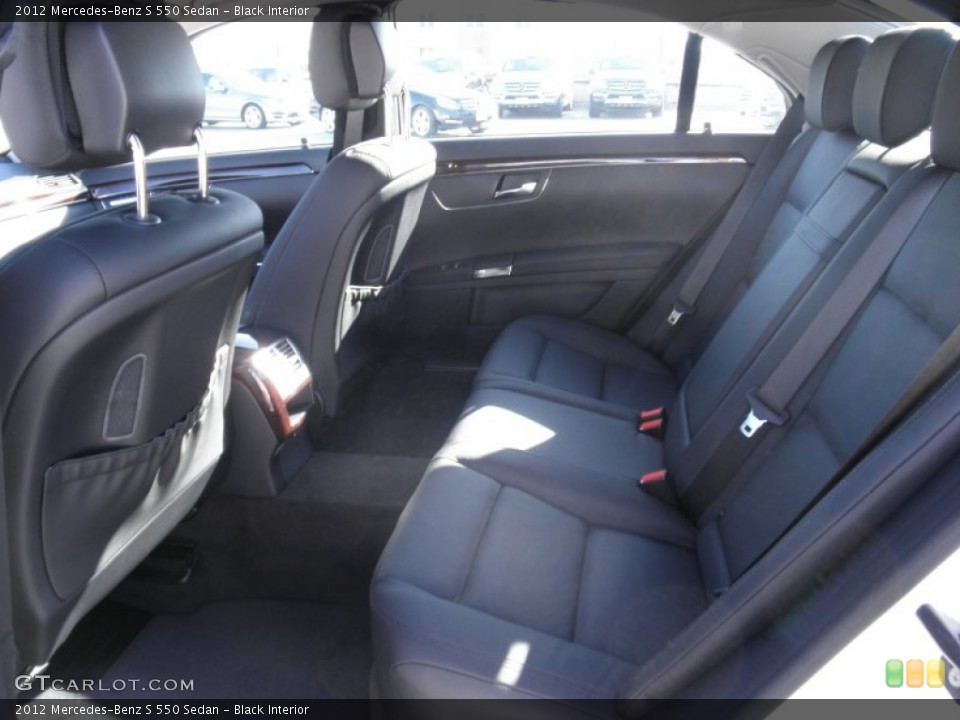 Black Interior Photo for the 2012 Mercedes-Benz S 550 Sedan #53915470