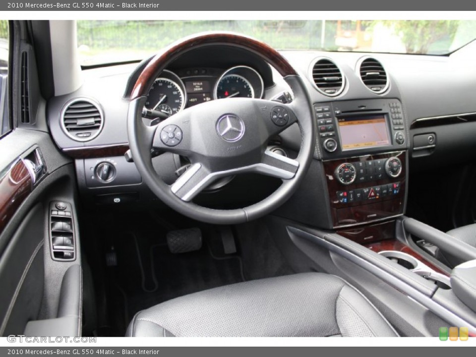 Black Interior Dashboard for the 2010 Mercedes-Benz GL 550 4Matic #53916181