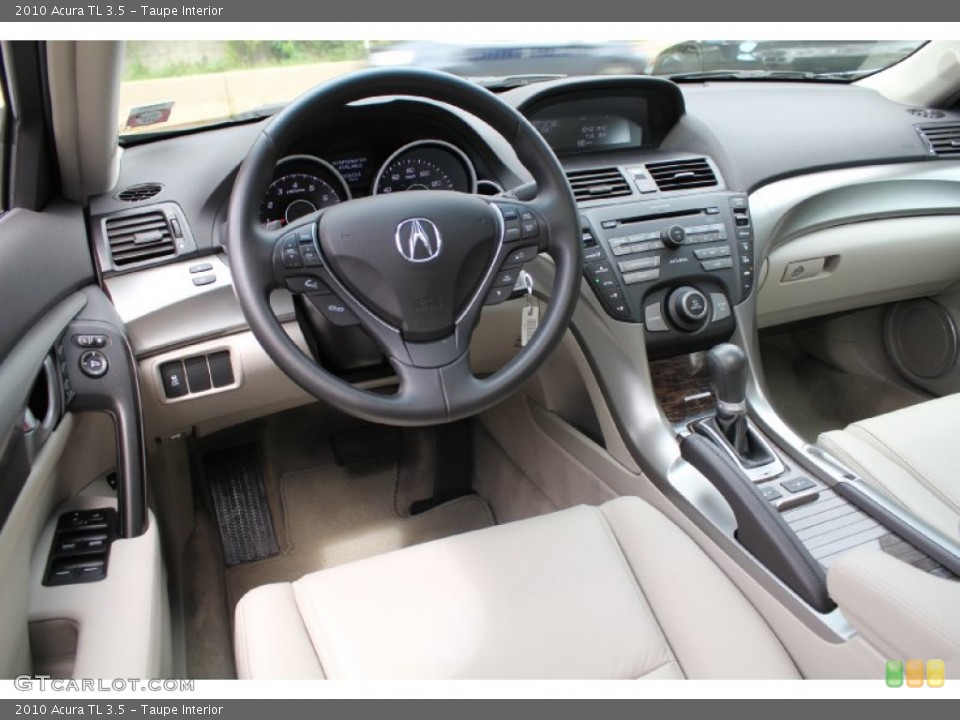 Taupe Interior Prime Interior for the 2010 Acura TL 3.5 #53916760